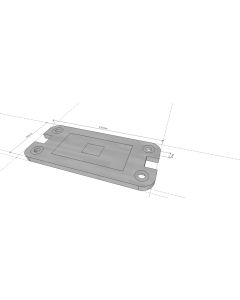 Hydraulic Glass Door Floor Plate Packer