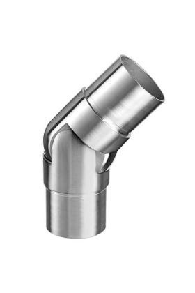 articulated elbow for stainless steel handrail