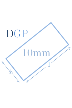 Glass Partitioning 10mm Toughened Glass Panel (2090mm x 450mm x 10mm)