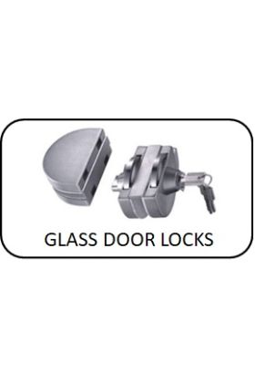 Axis HD-240 Polished Glass Door Lock for 10mm and 12mm glass