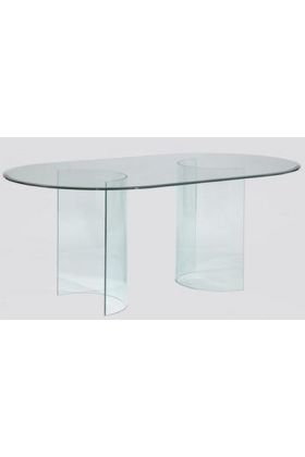 Oblong Glass Table Tops