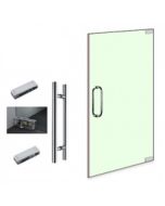 Internal Glass Partition Door 2060mm x 900mm - 10mm glass